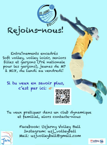 L’US Jarny Volley Ball recrute